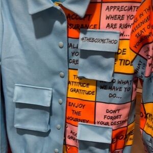 Sold out Bomber Jacket with power affirmations